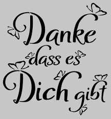 Ich danke 